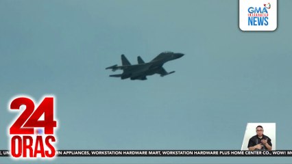 Chinese fighter jet, umaligid sa patrol aircraft ng PCG | 24 Oras