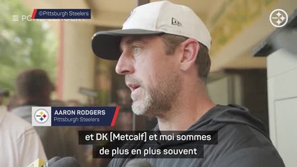 Steelers - Rodgers se familiarise avec l’attaque et encense Connor Heyward
