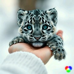 snow leopard snatching your ❤️