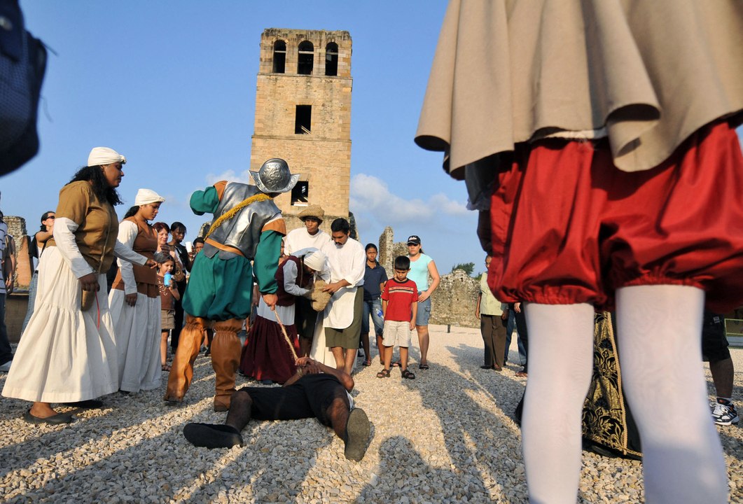 Representante de Parque Lefevre brinda detalles de las actividades por la fundación de Panamá Viejo