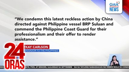 Ilang bansa, nabahala sa salpukan ng 2 barko ng China habang itinataboy ang barko ng Pilipinas | 24 Oras