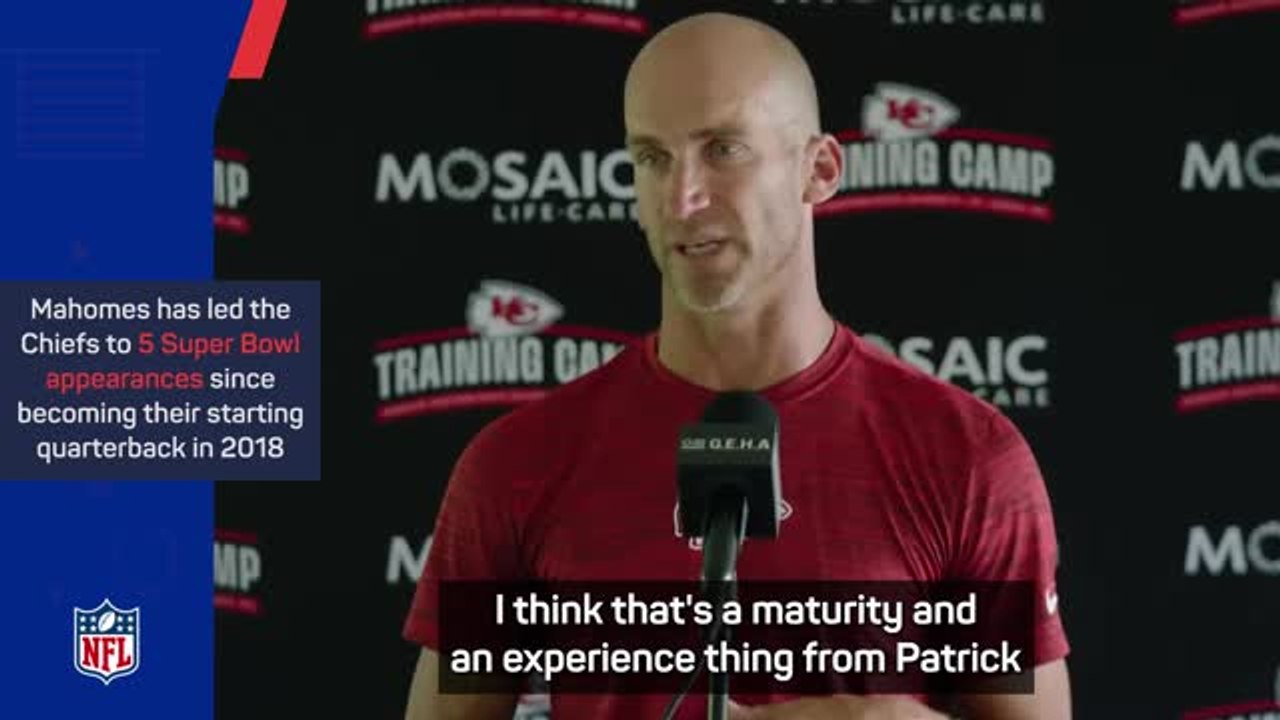 Chiefs coach lauds Mahomes' leadership