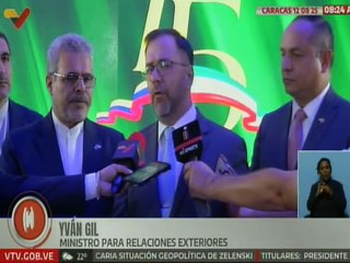 Venezuela e Irán celebran 75 años de relaciones diplomáticas