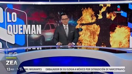 Hombre en situación de calle es rociado con gasolina en Monterrey