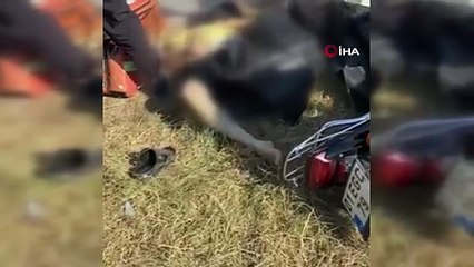 Adana'da cinayet gibi kaza kamerada!