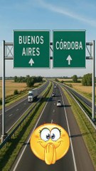 Tiempo de viaje en auto de Buenos Aires a Córdoba a velocidad constante