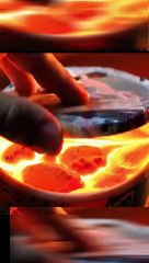 satisfying Fire cube