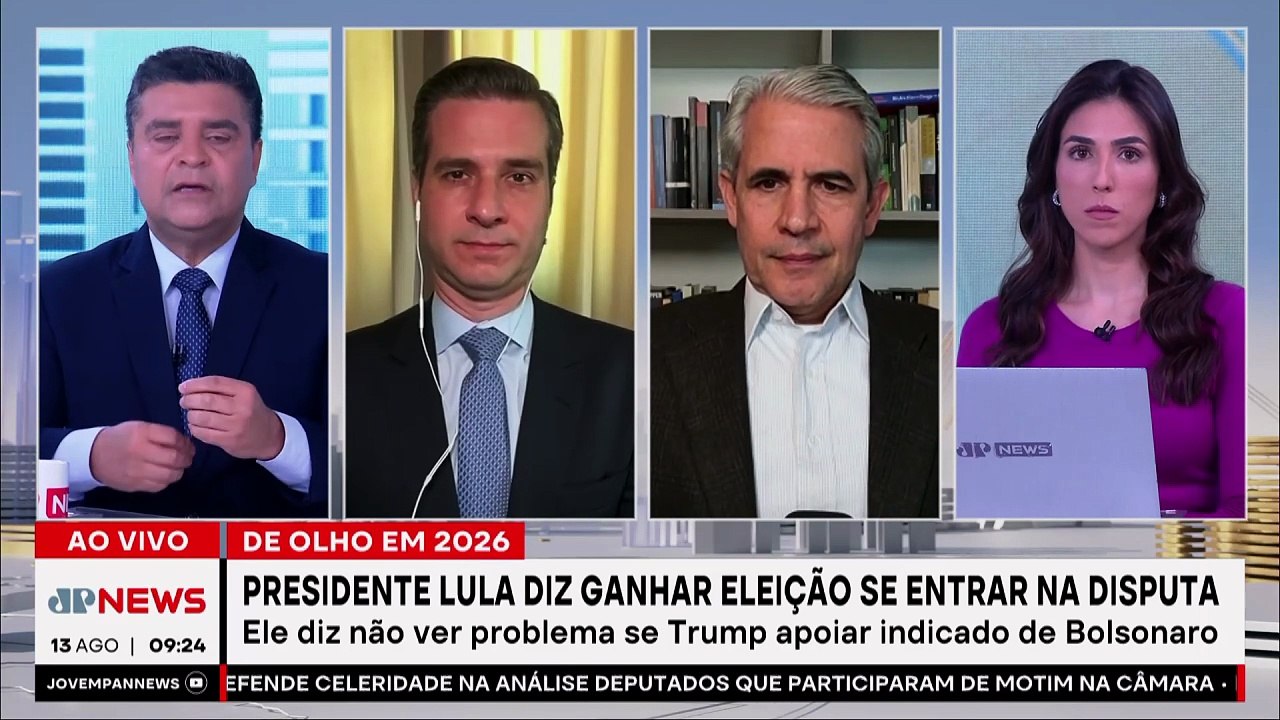 Lula diz ganhar eleições em 2026 se entrar na disputa; D’Avila e Beraldo analisam