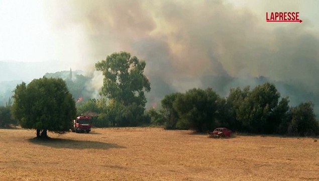 Grecia, nella morsa degli incendi anche la periferia di Patrasso