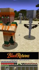 ¿por que los esqueletos no atacan a los aldeanos? mi opinion