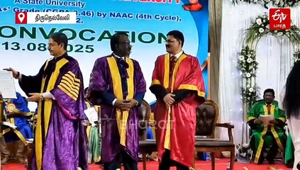 ஆளுநர் கையால் பட்டம் வாங்க மறுத்த மாணவி... என்ன காரணம்? ஈடிவி பாரத் தமிழ்நாட்டிற்கு பிரத்யேக பேட்டி!