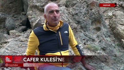 Milli dağcılar Fındık ve Aktuyun Hakkari'de Cafer Kulesi'ne tırmandı