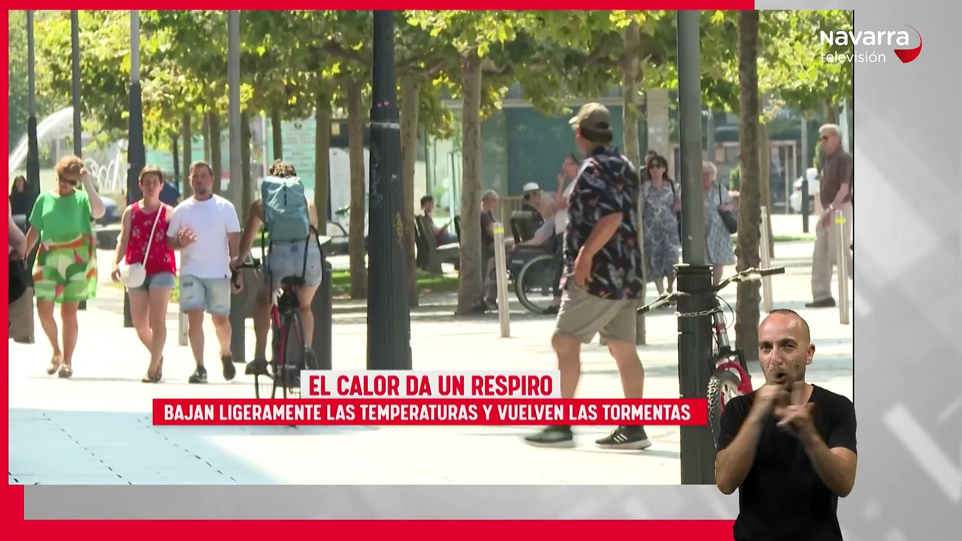 Noticias de Navarra 14:30h 13/08/2025 Lengua de signos