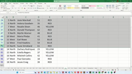 Auto adjusting serial numbers - Excel Tips and Tricks