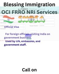 Blessing Immigration exit permit xvis c form student visa indian e visa 9980693082 (4)