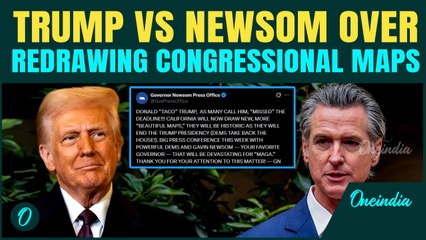 Newsom DARES Trump over redrawing Congressional Maps | Warns of National Re-districting ‘Arms’ Race