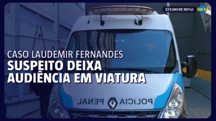 Empresário suspeito de matar gari deixa audiência de custódia em viatura