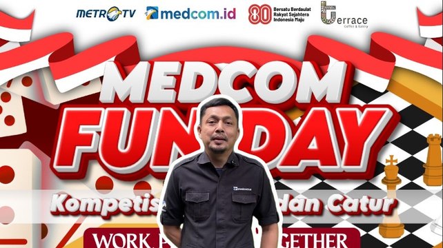 Sambut HUT ke-80 RI, MGN Gelar “Medcom Fun Day” di Kompleks Media Group