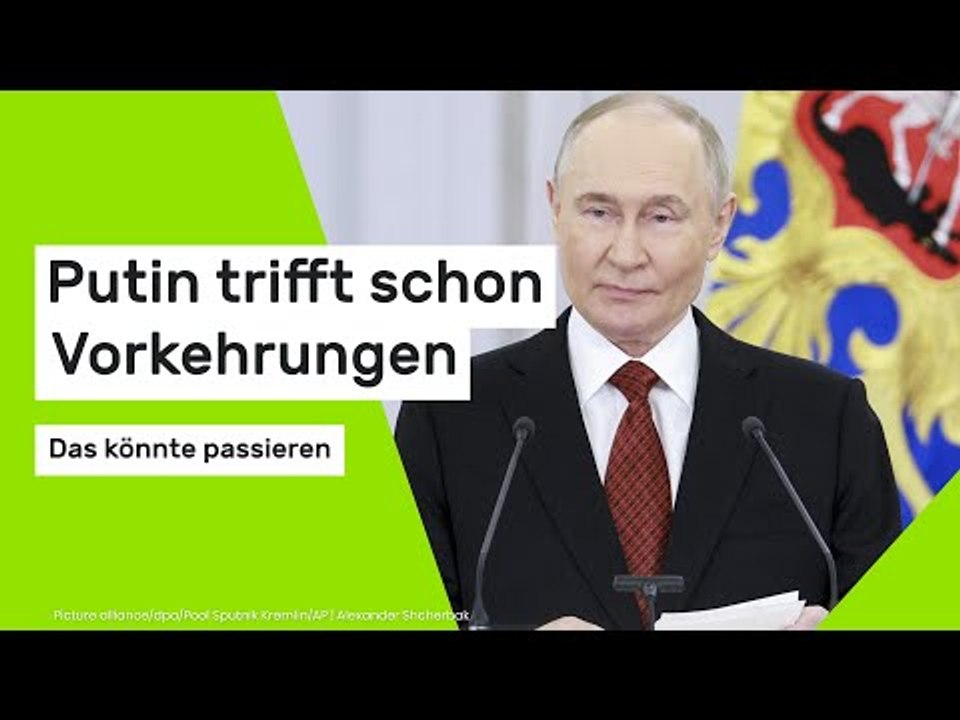 Putin trifft schon Vorkehrungen - das könnte nach Kriegsende in Russland passieren