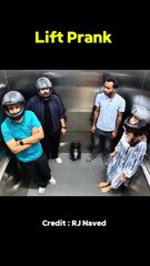 Helmate lift Prank 😂🤣  Lift Prank | Prank Video😅 #prank​ #liftprank #funny​