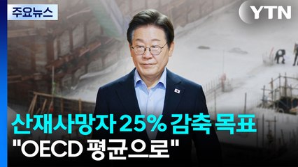 산재사망자 25% 감축 목표..."2030년까지 OECD 평균으로" / YTN