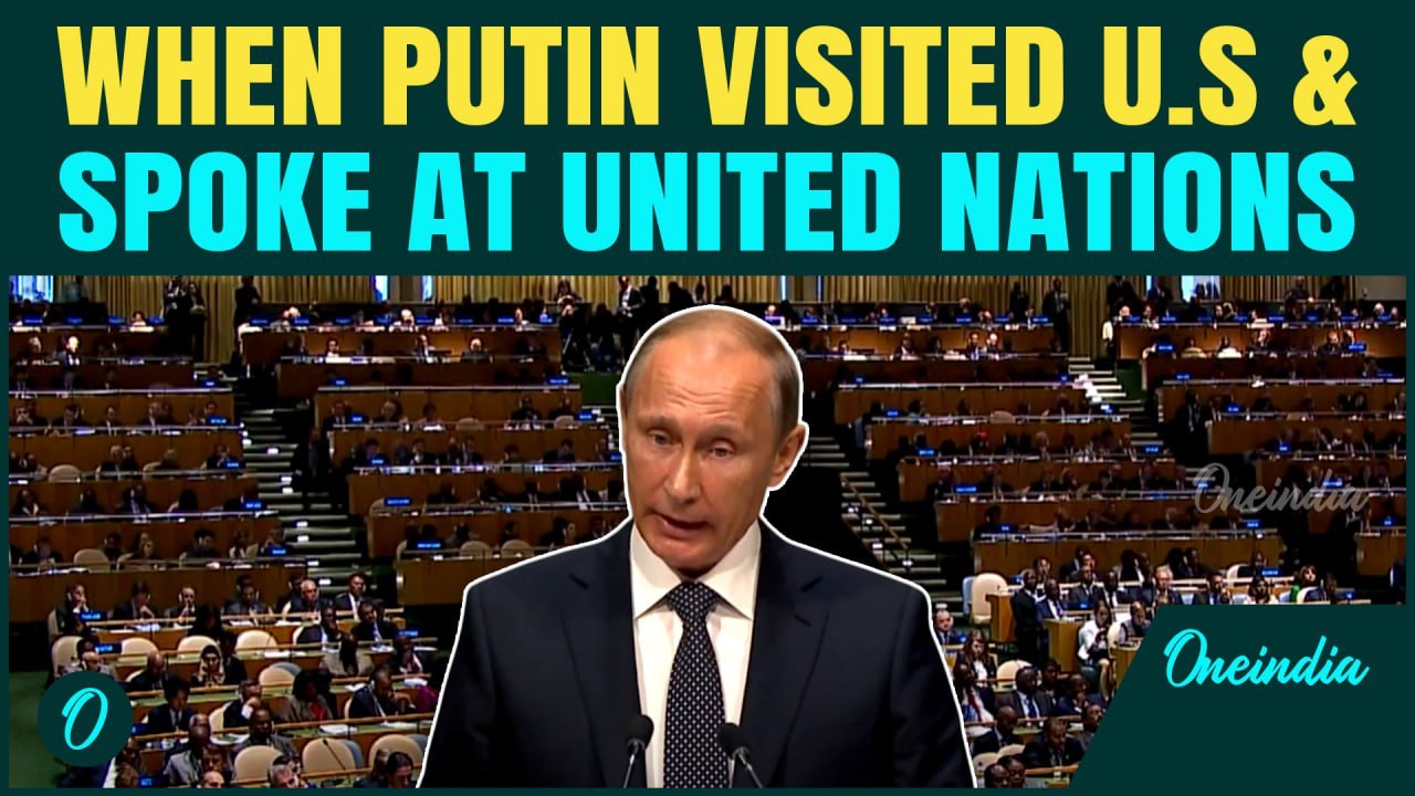 Watch: When Russian President Putin Delivered Chilling Speech In America's United Nations