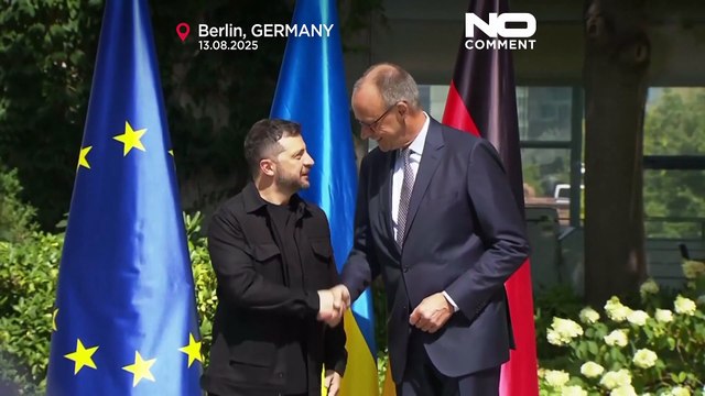 WATCH: Berlin hosts Ukraine talks before Trump-Putin meeting in Alaska