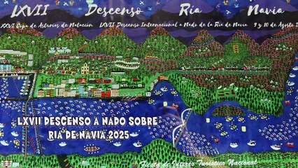 LA LXYII DESCENSO A NADO SOBRE LA RIA DE NAVIA 2025