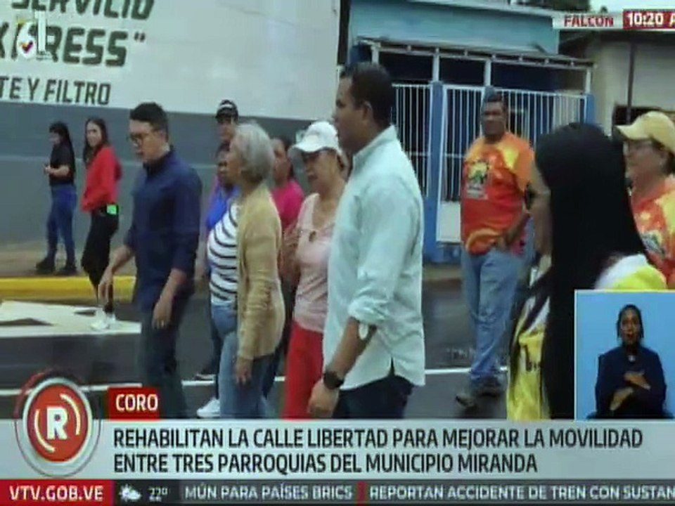 Falcón | Gobierno regional garantiza mejoras de vialidad para el beneficio de sus habitantes