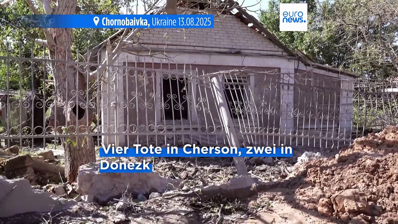 Ukraine: Russische Angriffe töten mindestens sechs Menschen