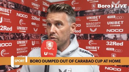 Middlesbrough crash out of Carabao Cup after heavy loss against Doncaster Rovers