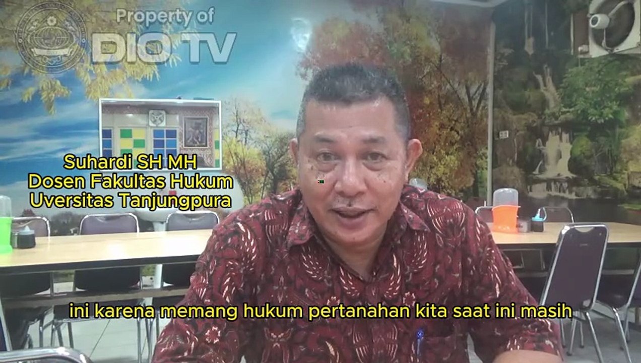 Suhardi SH MH, dosen pertanahan Fakultas Hukum Universitas Tanjungura Pontianak, Provinsi Kalimantan Barat, mengatakan, disparitas putusan dalam konflik agraria karena regulasi sektor pertahanan di Indonesia masih ambigu