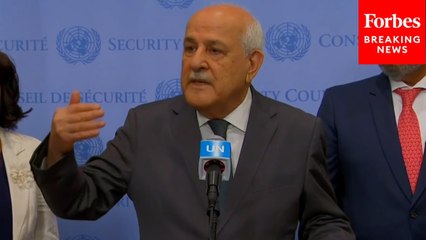 Palestinian UN Ambassador: 'There Is No Force On Earth That Can Eliminate The Palestinian People'