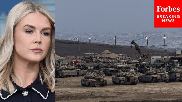 Karoline Leavitt Asked Point Blank For Trump Admin's Position On Israel's Gaza Takeover Plan