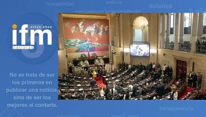Homenaje a Miguel Uribe en el último día de la Cámara Ardiente en El Capitolio Nacional