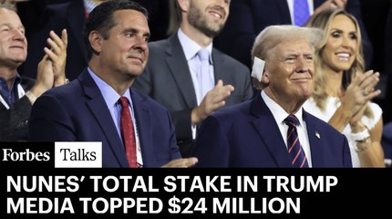Trump Media Lost $20 Million–It Gave CEO Devin Nunes $5.9 Million In Stock