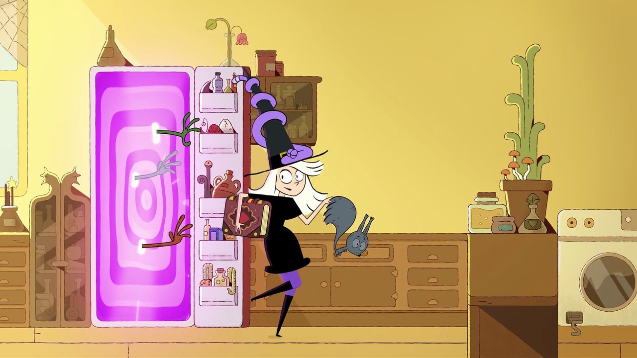 Zuk, la brujita T1 Ep4 La Gárgola de la Cueva | Español Latino