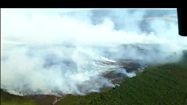 Major incident declared due to fire at Langdale Moor in Yorkshire
