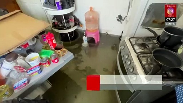 Lluvias causan severas inundaciones en Agrícola Pantitlán; vecinos exigen apoyo de autoridades