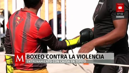 Padre e hijo usan el boxeo para alejar a jóvenes de las drogas y la violencia en Tepito