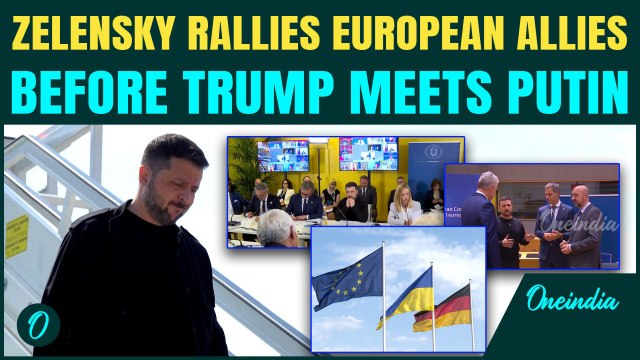 Zelensky in Berlin: Urgent Warning to Europe as Trump Heads to Alaska for High-Stakes Putin Showdown