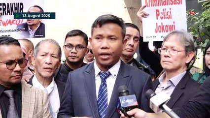 Temani Abraham Samad, Eros Djarot Soroti Kasus Ijazah Jokowi di Polda Metro Jaya