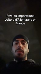 Procédure d'importation d'un véhicule