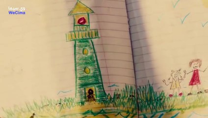 فيلم من وراء الموج  نادين لبكي  و زياد بكري