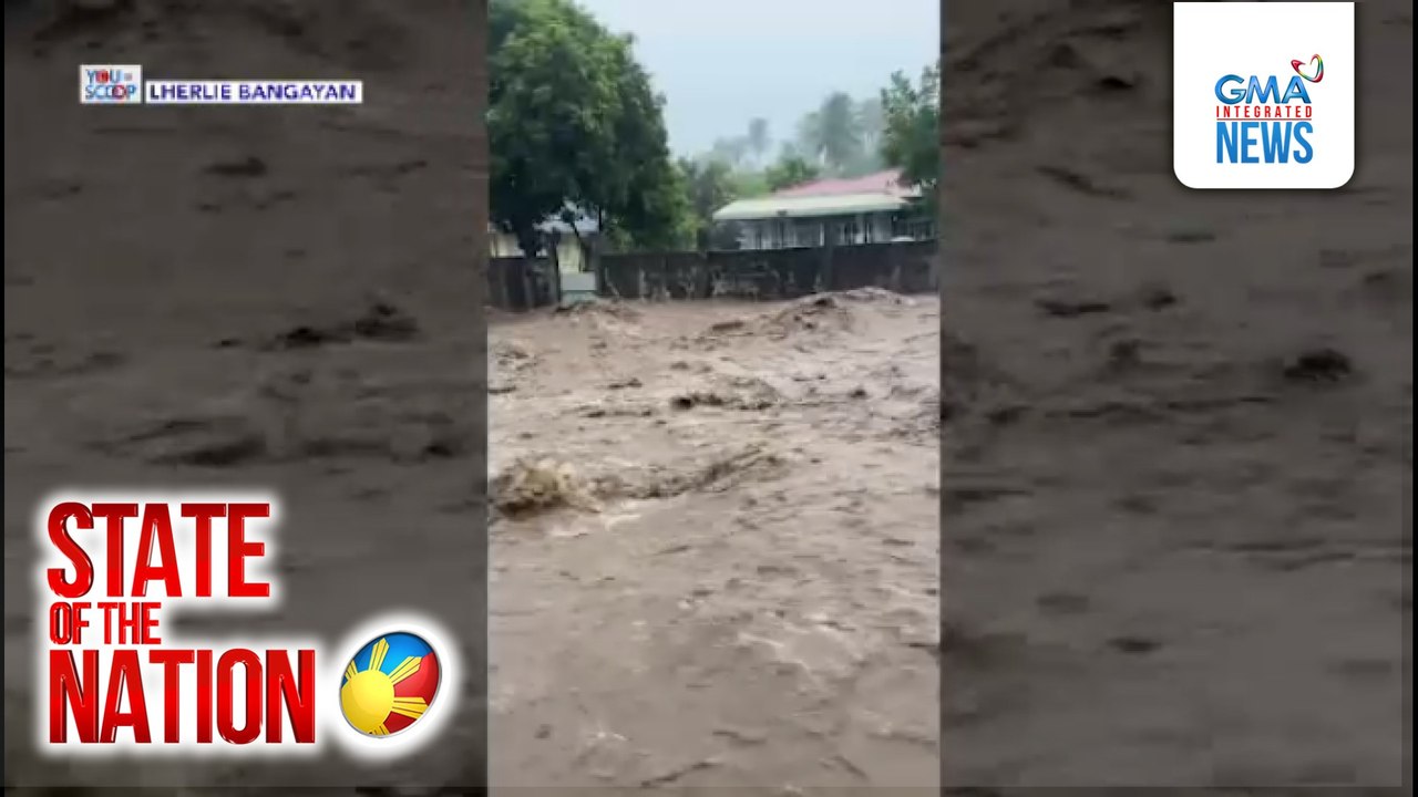 Flash flood sa Guinobatan, Albay | SONA