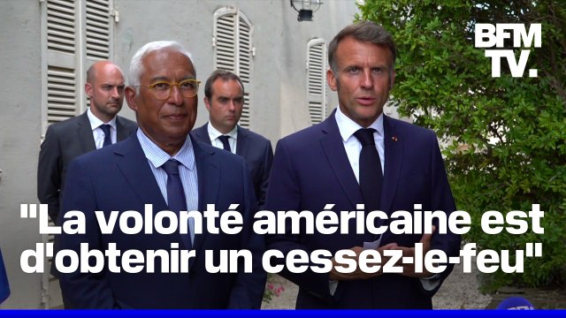 Guerre en Ukraine: la prise de parole en intégralité d'Emmanuel Macron