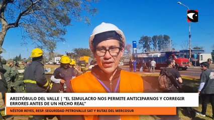 El simulacro nos permite anticiparnos y corregir errores antes de un hecho real