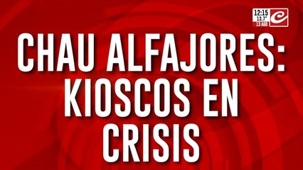 Cerraron 16 mil kioscos en lo que va del año: advierten que cerrarán otros cientos en lo que resta del año