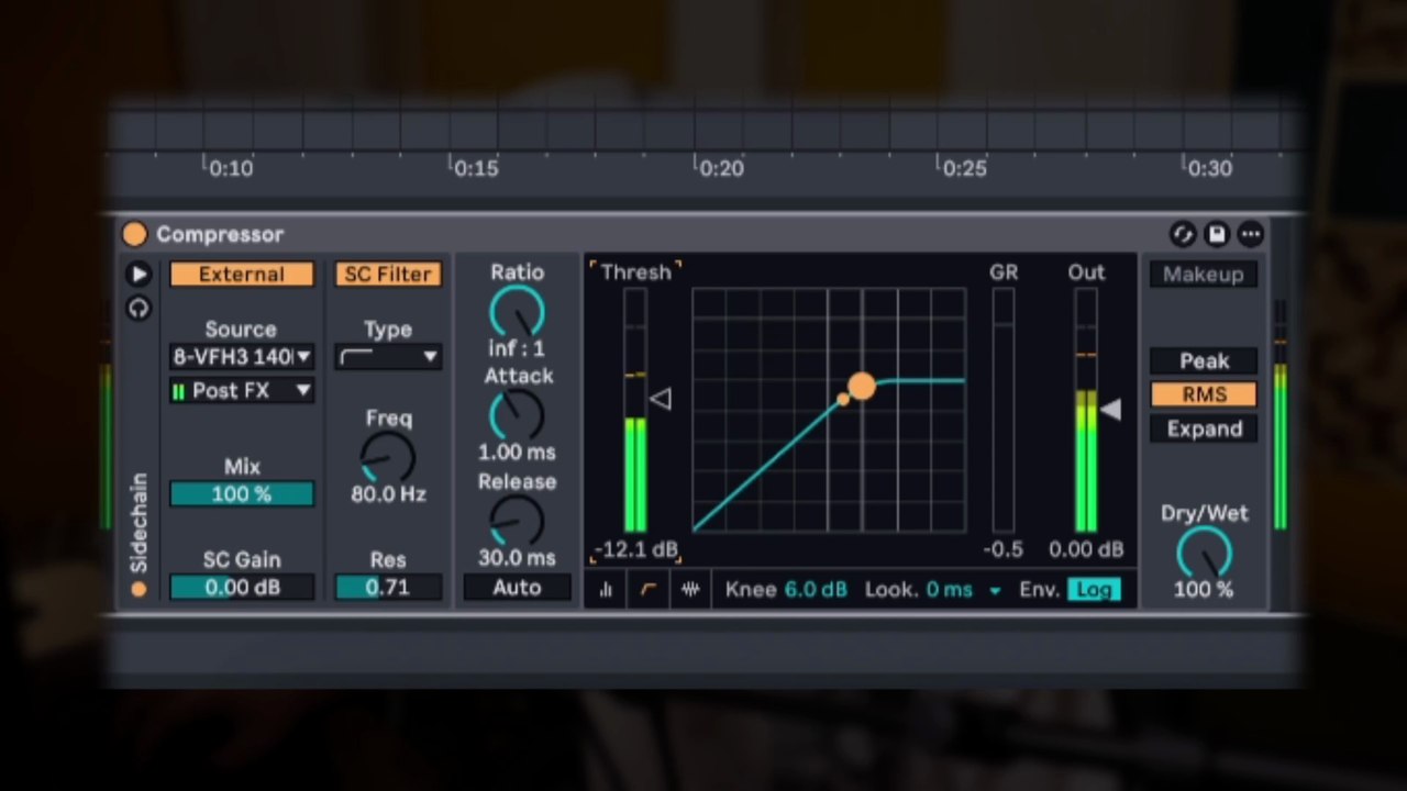 N'UTILISE PLUS la compression en SIDECHAIN !!