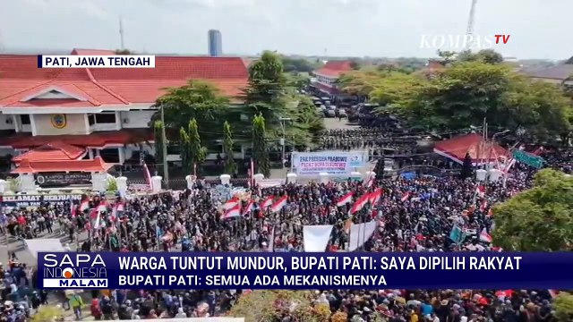[FULL] Demo Pati Ricuh! Aliansi Santri Pati: Ini Puncak Rasa Kecewa Warga